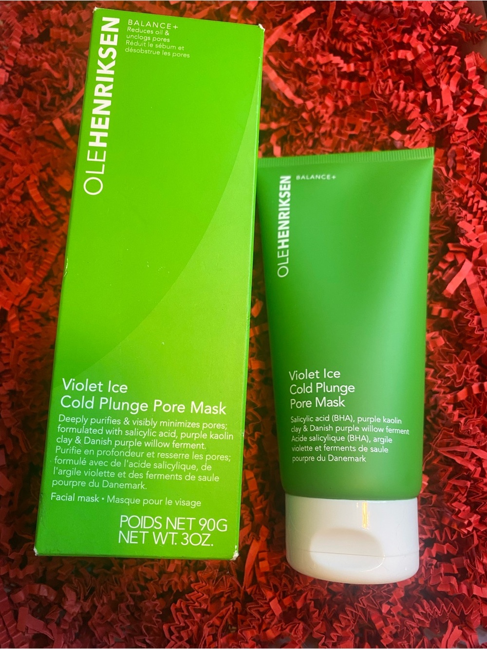 Ole Henriksen Violet Ice Cold Plunge Pore Mask - Green